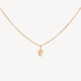 Lou Puff Heart Necklace