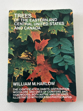 Vintage 1957 Trees Book by William M. Harlow