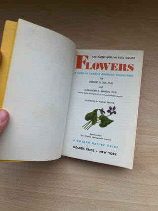 Vintage 1950 Flowers Guide Book