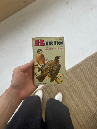 VIntage 1956 Birds Guide Book