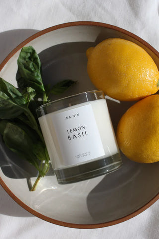 Lemon Basil Candle