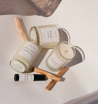 Palo Santo & Desert Rose Candle 8oz