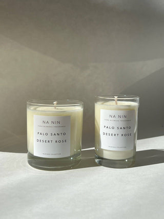 Palo Santo & Desert Rose Candle 8oz