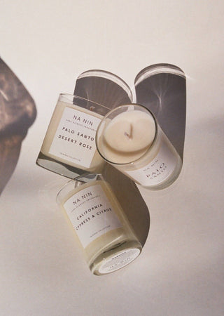 Palo Santo & Desert Rose Candle 8oz