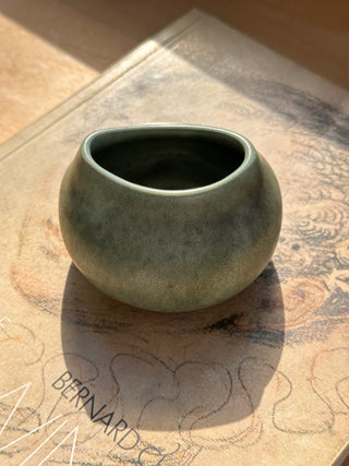 Pinched Ceramic Vessel
