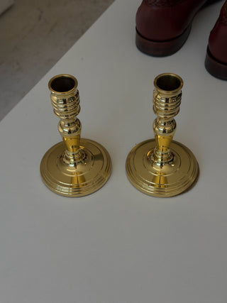 Vintage Baldwin Brass Candlestick Set