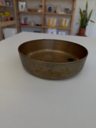 Vintage Brass Korean Singing Bowl