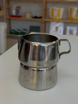 Vintage Stainless Steel Cream & Sugar