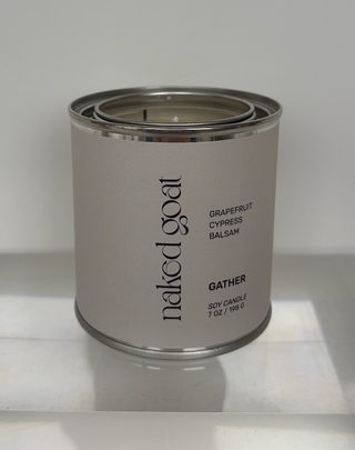 Naked Goat Soy Candle 7oz | Gather Scent