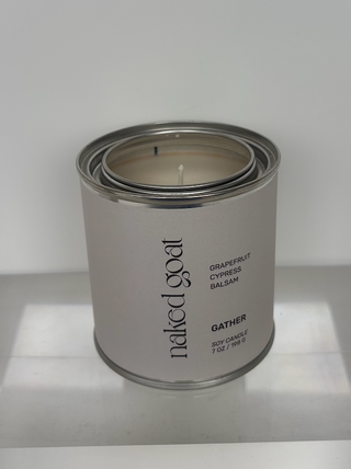 Naked Goat Soy Candle 7oz | Gather Scent