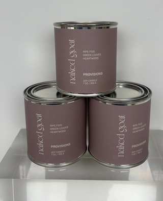 Naked Goat Soy Candle 7oz | Provisions Scent