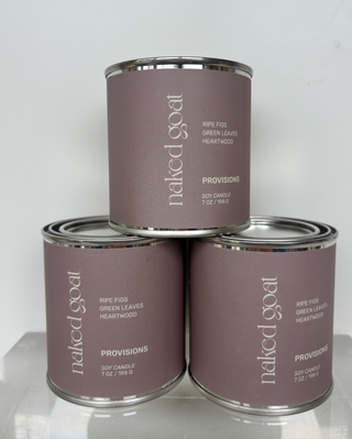 Naked Goat Soy Candle 7oz | Provisions Scent