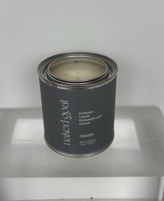 Naked Goat Soy Candle 7oz | Cassis Scent